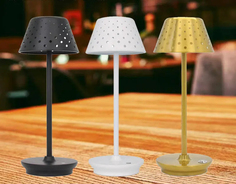 LuxeGlow – Portable LED Bordlampe for Moderne Interiør Skanto