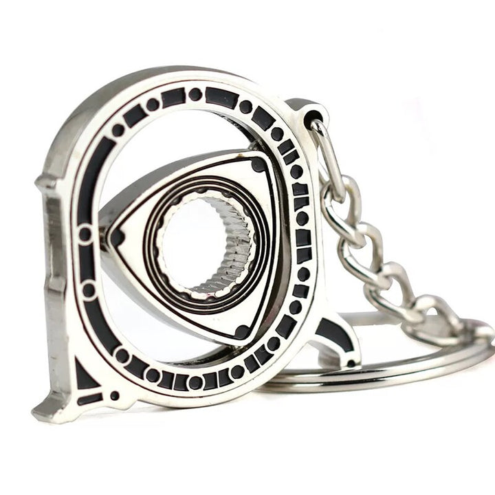 Spinning Rotor Metall Nøkkelring | Skanto