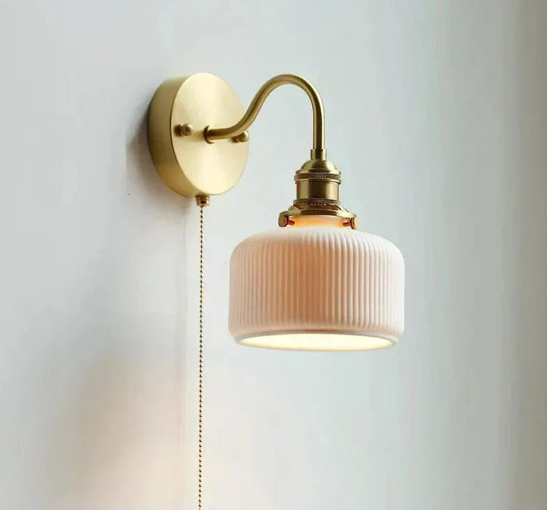 Skanto | ScandiAura – Stilfull Keramisk Vegglampe med Nordisk Design