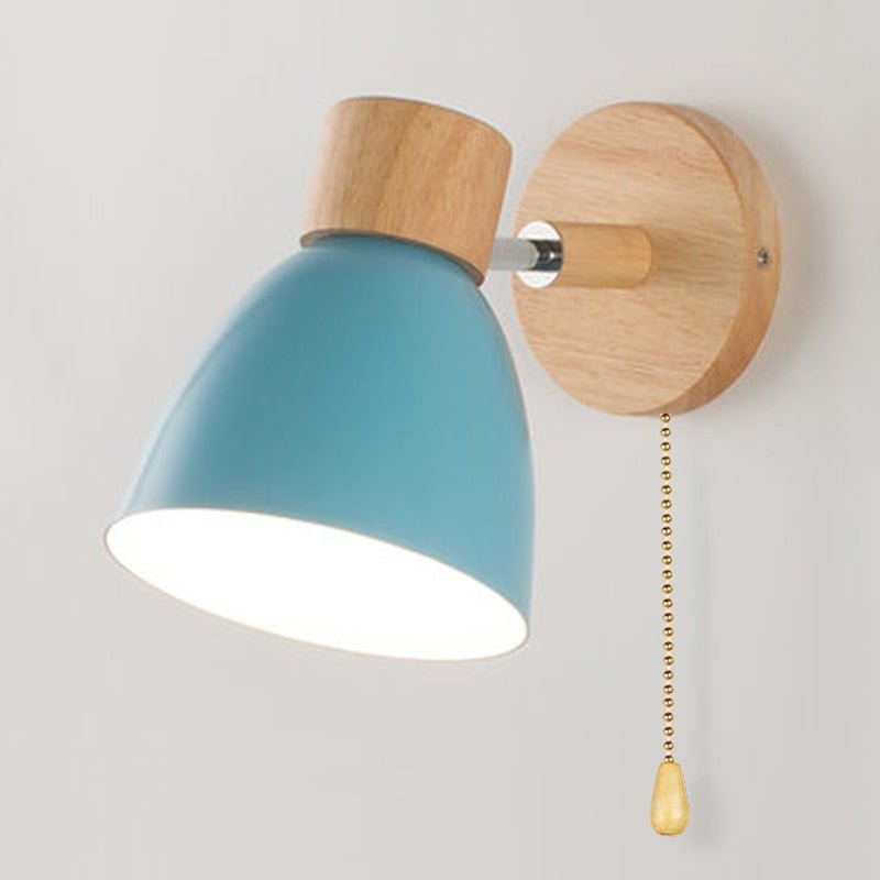Skanto | Fasjonabel trevegglampe med enkel kontroll