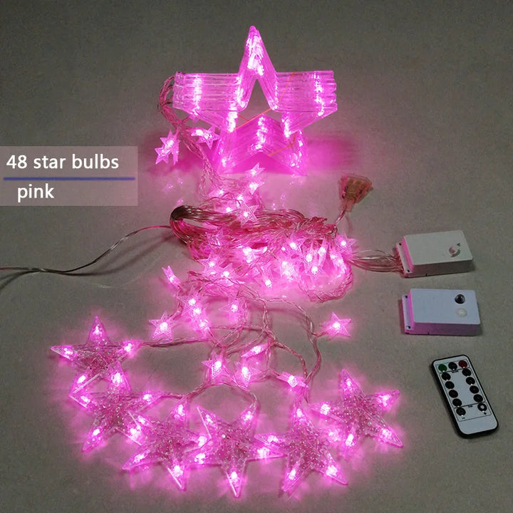 LED Star Garland - StarryGlow | Skanto