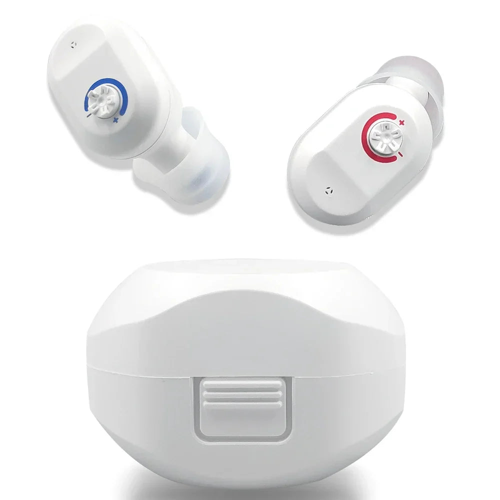 Skanto | ClearMini 2025 Oppladbare In-Ear CIC Hørselenheter for Eldre