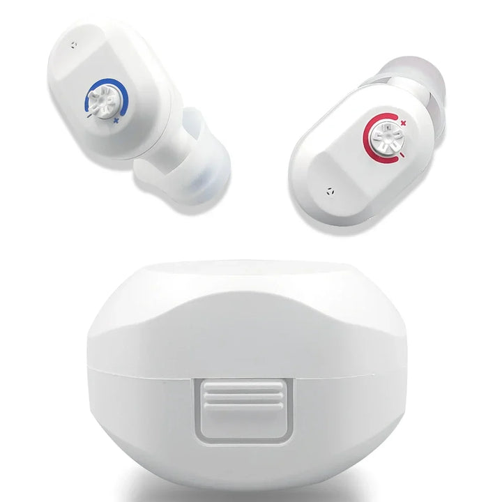 Skanto | ClearMini 2025 Oppladbare In-Ear CIC Hørselenheter for Eldre