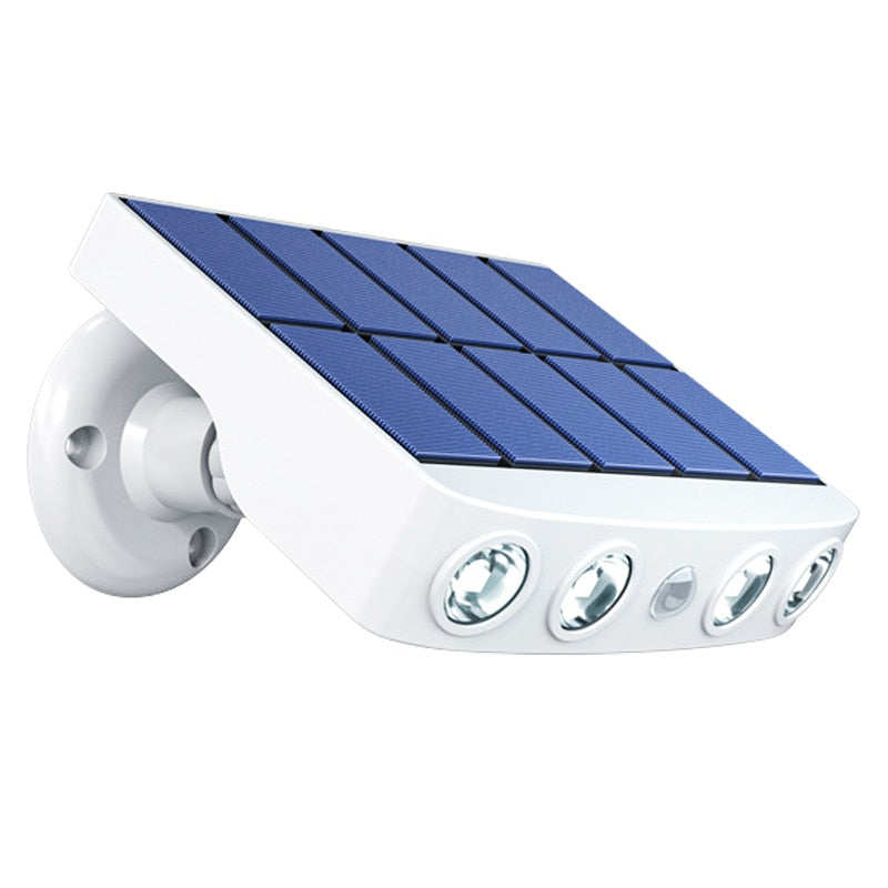 LED Solarlampe med bevegelsessensor utendørs