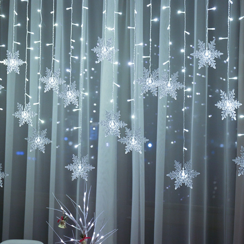 Skanto | LED Fe Fairy Snøfnugg Lys