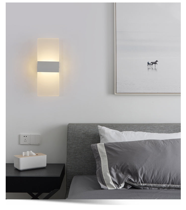 Skanto | SoftBeam – Strømlinjeformet Vegglampe Perfekt for Soverom