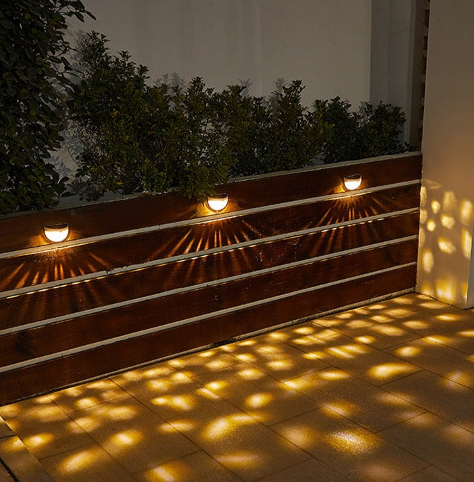 Skanto | NoirRay – Solar Vegglampe med Elegant Moderne Glød