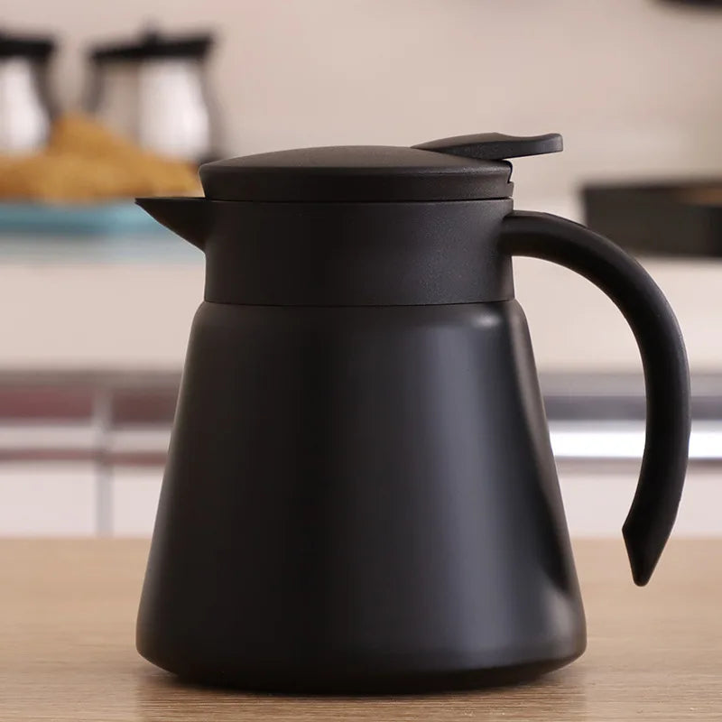 Skanto | ThermoBrew Isolert Karaffel | Rustfritt Stål 304 | Dobbelvegg & Vakuumisolert | 6t Varm / 12t Kald | 0,5 L