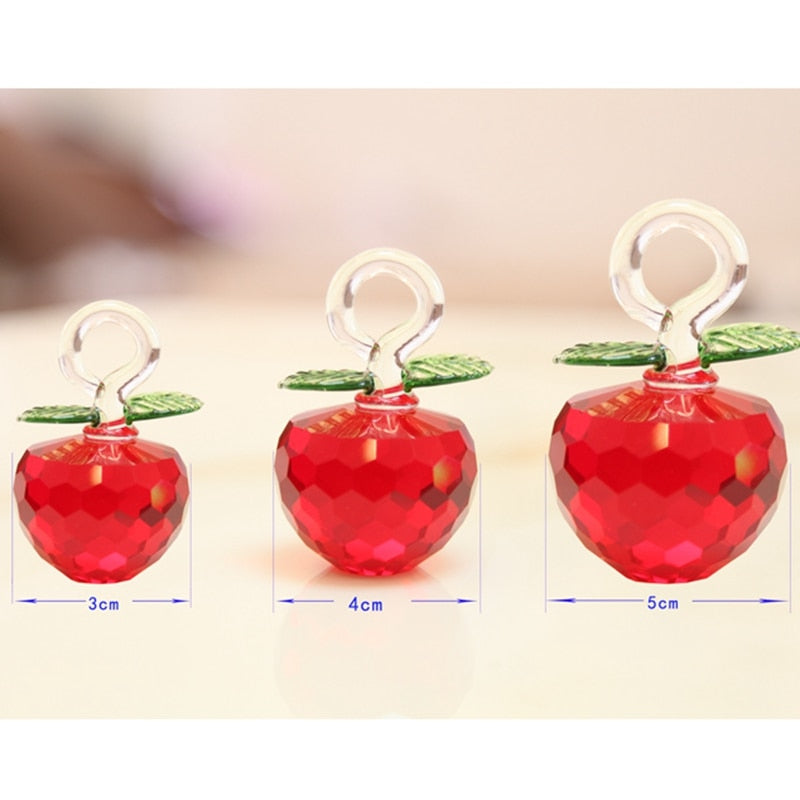 Skanto | Elegant Krystall Apple Tre Hjem Dekor