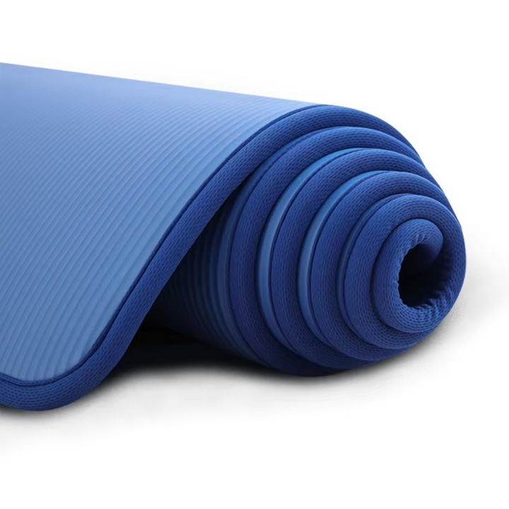 Ekstra kuk, 1 cm (0,39 Zoll) kukk, rutschfeste Gymnastik- og Yogamatte med Trageband