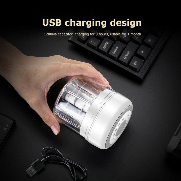 MiniChop Elektrisk Hakker – 150ml – USB-oppladbar – Kompakt & Kraftig | Skanto