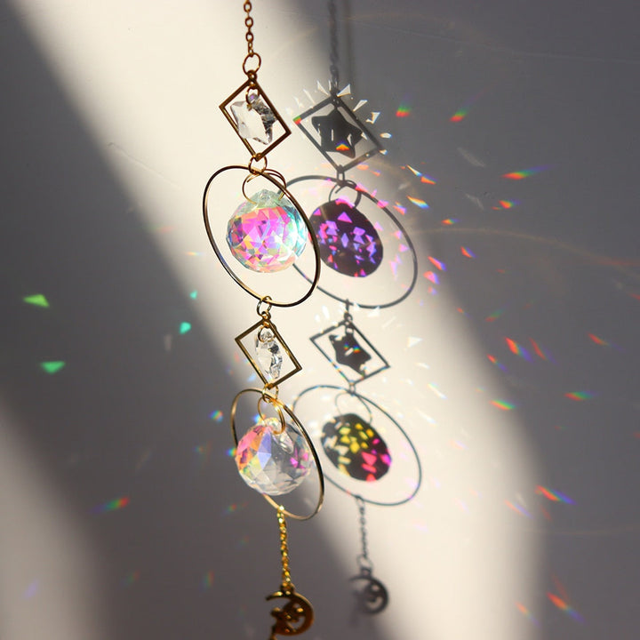 Dream Combo Symphony Crystal Vindklokke Måne Solfanger | Skanto