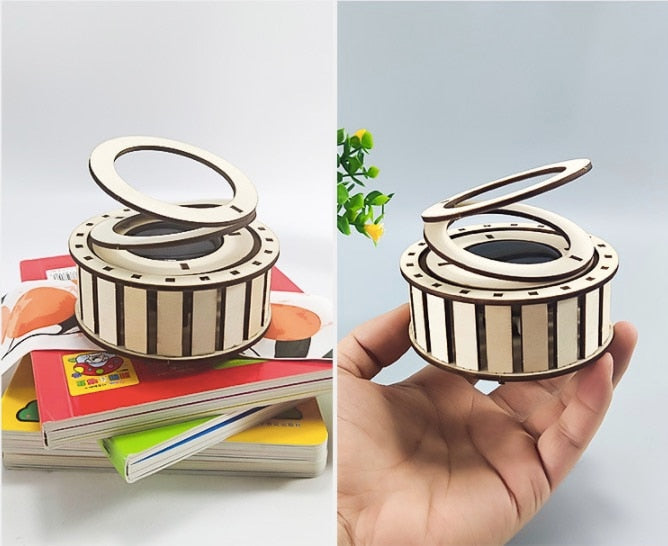 Eco Engineer Solar Energy Wooden Decor | Skanto