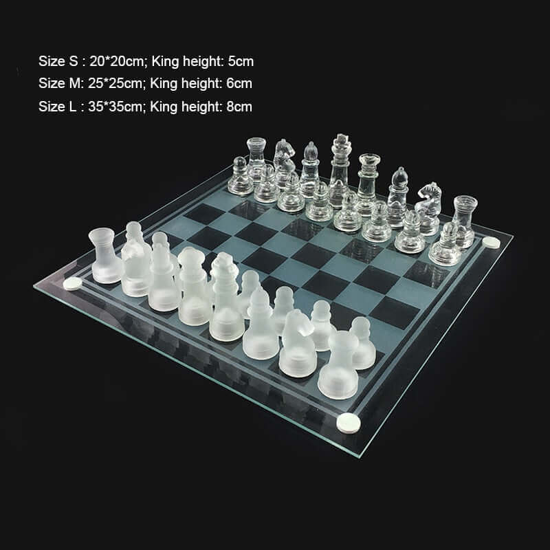 Skanto | Glass Sjakksett