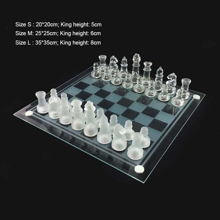 Skanto | Glass Sjakksett