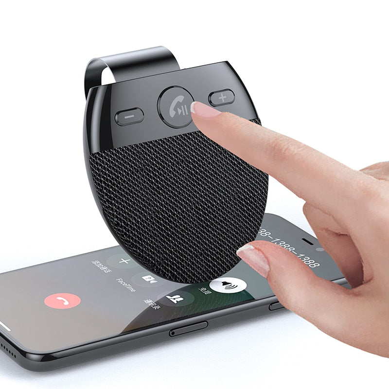 Skanto | Multipoint Trådløs Bluetooth Solskjerm Bil Høyttaler