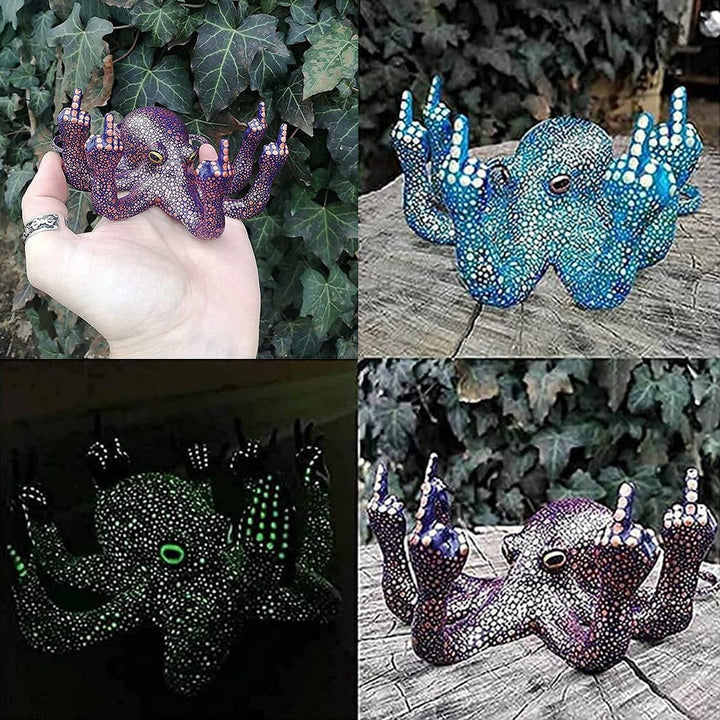 Skanto | Sint Luminøs Blekkulf Resin Dekor
