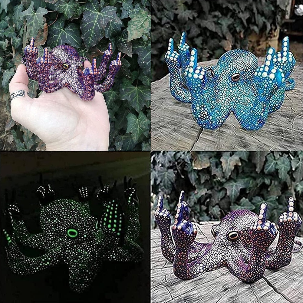 Skanto | Sint Luminøs Blekkulf Resin Dekor