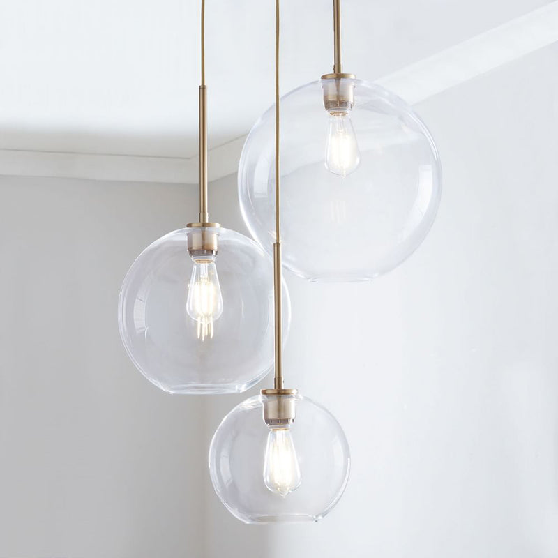 Moderne Glass Sphere Pendellamper | Skanto