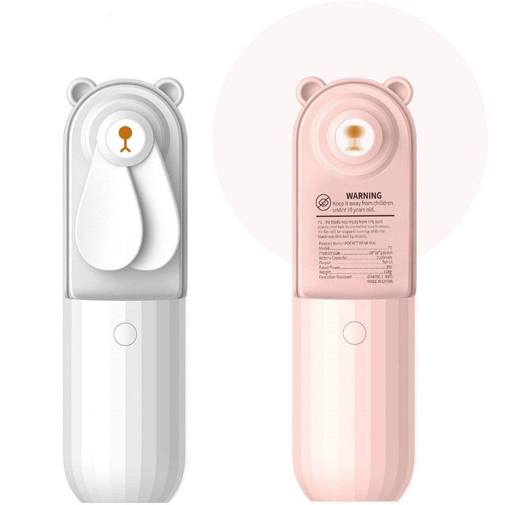 Bear Mini Portable Fan | Skanto
