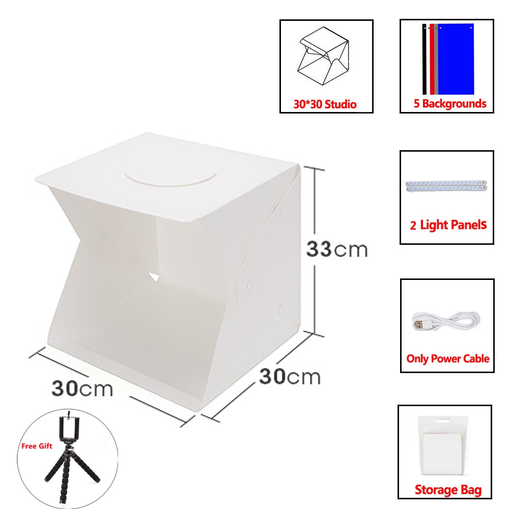 Skanto | Foto Studio Lightbox (+ GRATIS stativ)