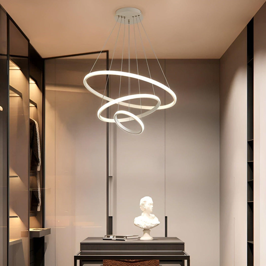 LED-pendellampe med sfærisk design – Moderne og elegant | Ideell for stue eller spisestue