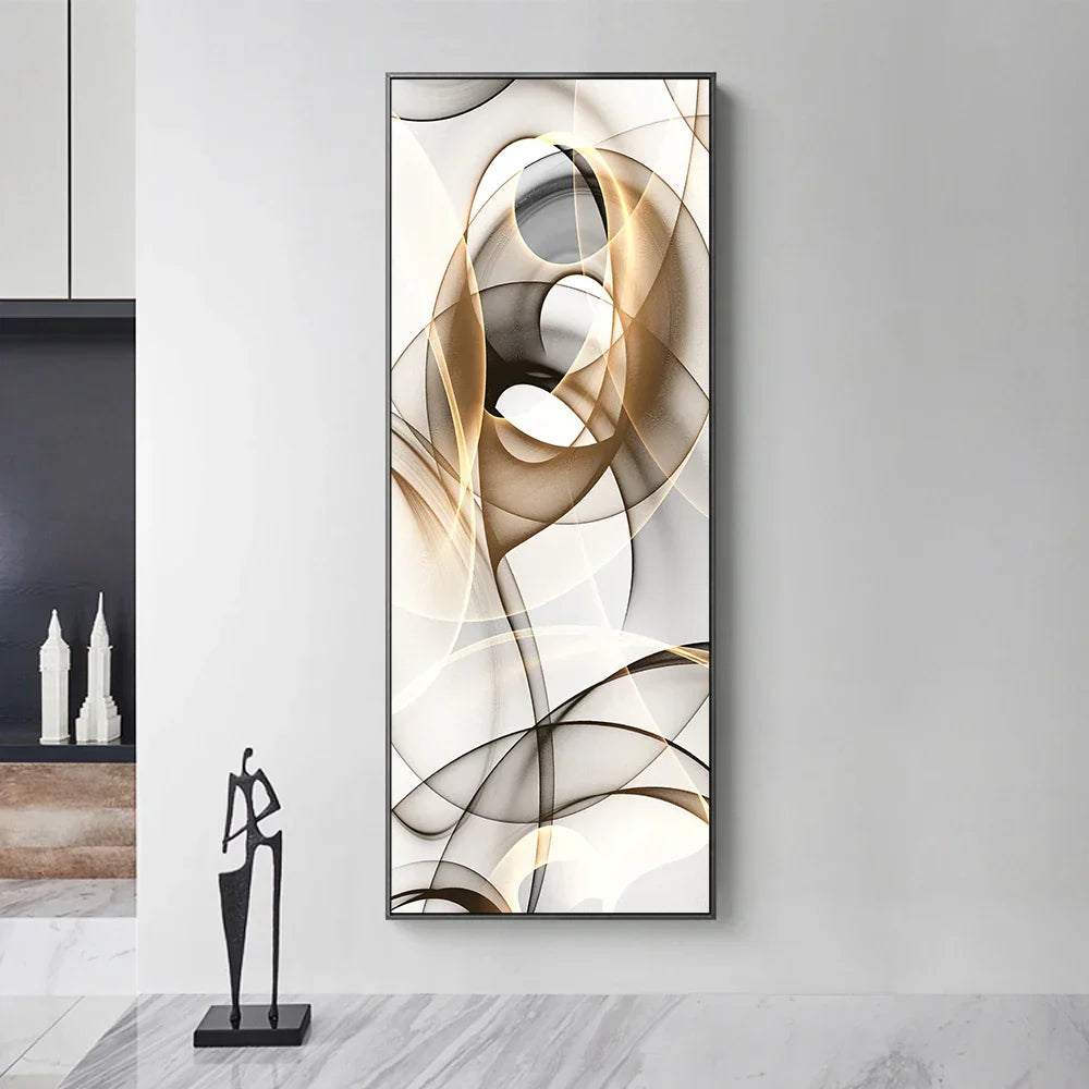 Minimalist Flytande Eterisk Abstrakt Veggkunst Fine Art Lerretutskrifter Bilder For Moderne Leilighet Stue Hjemmekontor Kunst Dekor | Skanto