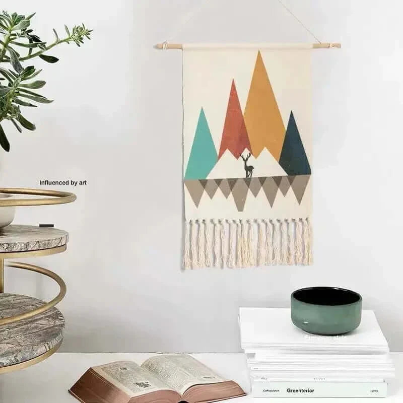 Skanto | Makrame Henge Bomulls Teppe
