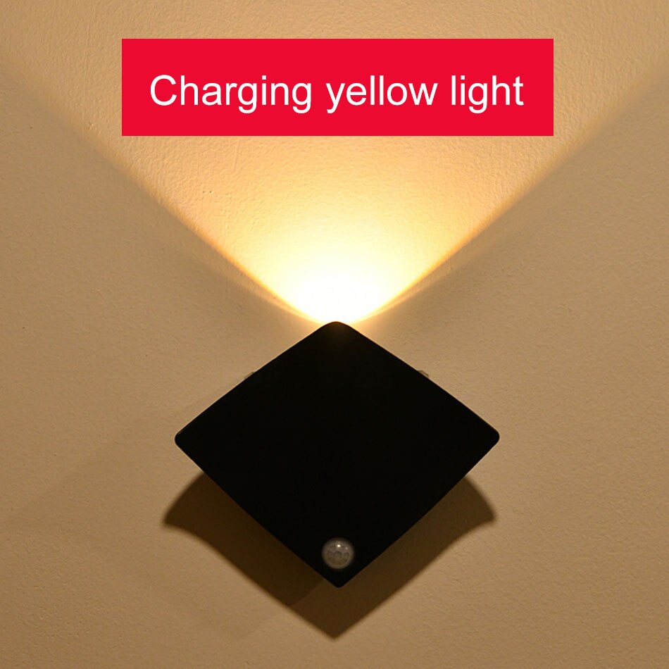 Bevegelsessensor Trådløs Innendørsvegglampe | Skanto
