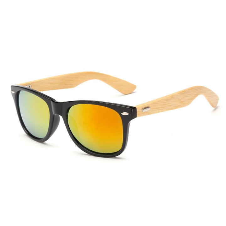 Skanto | Bamboo Retro Tre Solbriller