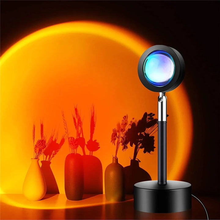 Sunset lampe med 4 farger - GlowSphere | Skanto
