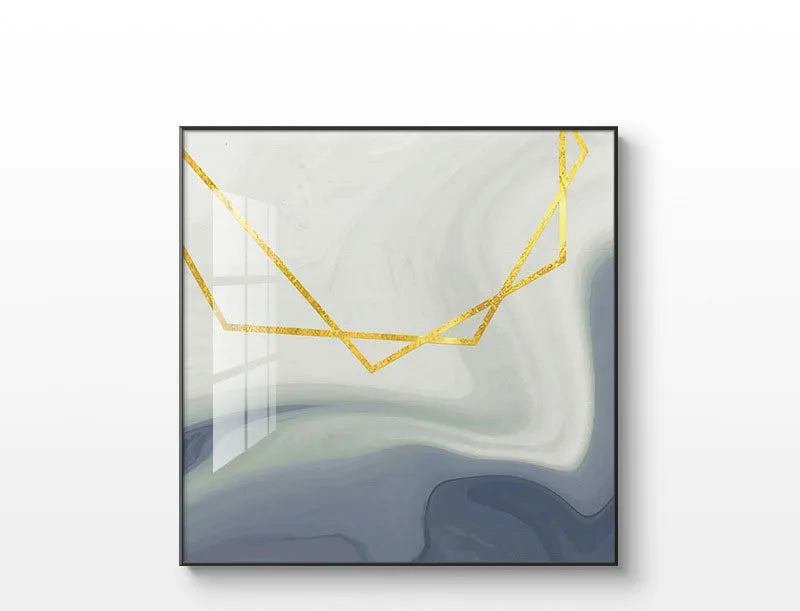 Enkel Minimalistisk Nordisk Abstrakt Kvadratformat Veggkunst Fin Kunst Lærrettrykk Bilder For Stue Soverom Spisestue Dekor | Skanto