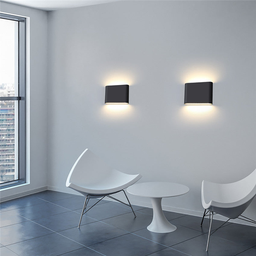 Skanto | GuardGlow – Vanntett Vegglampe med Værbestandig Design