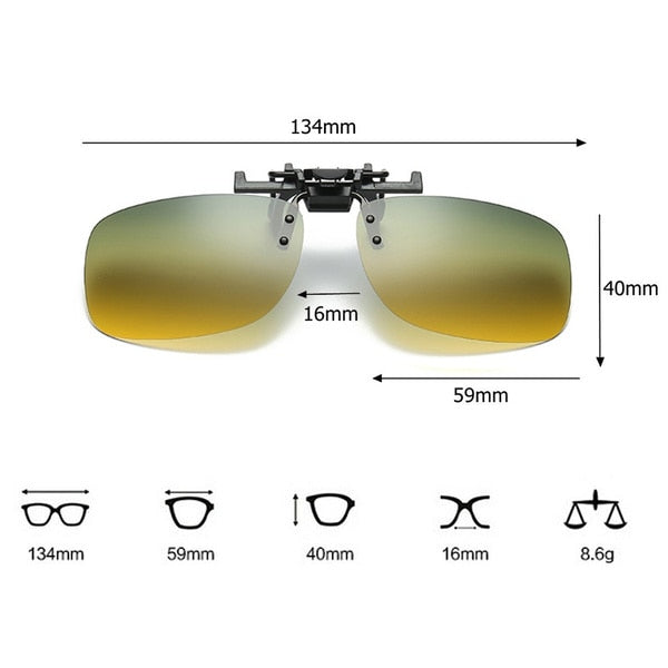 Skanto | Clip-on Kjør Trygt Bilbriller