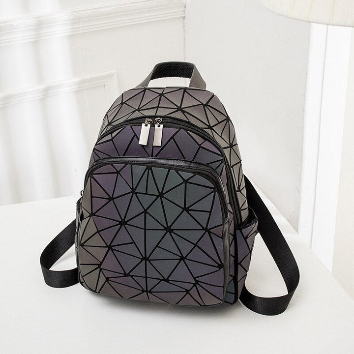 Skanto | Rainbow Rise Luminous Holographic Ryggsekk
