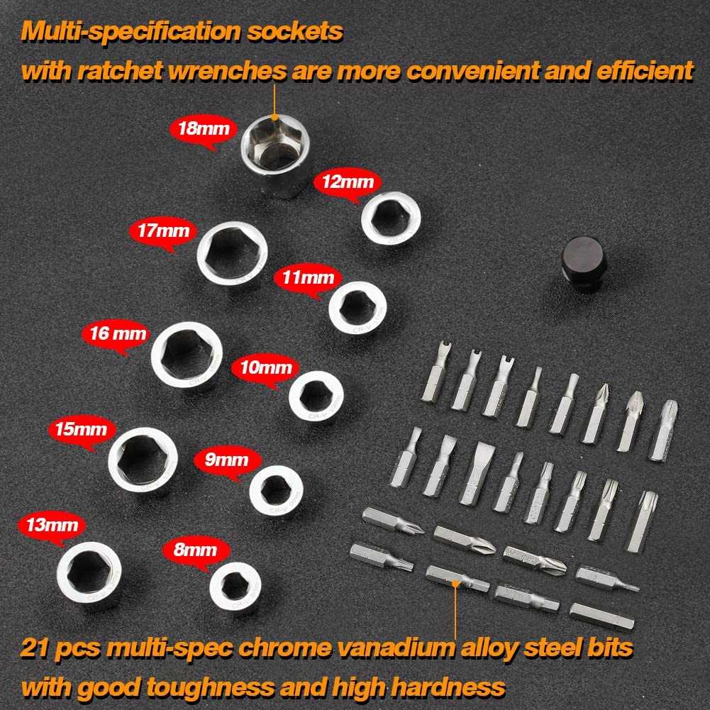 Skanto | Rasktastisk Master Multitool Nøkkelsett