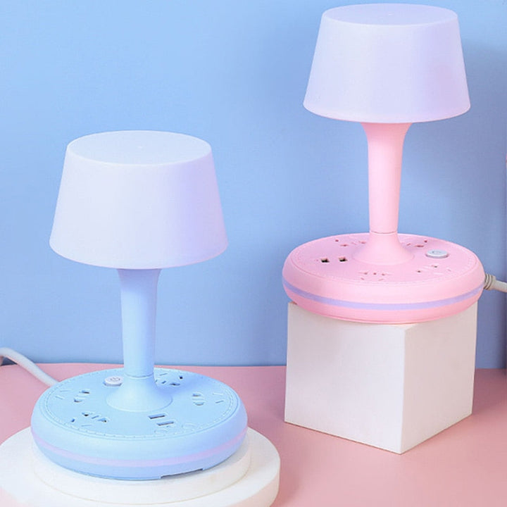Multi Power Strip Phone Holder TaSkantoe Lamp | Skanto