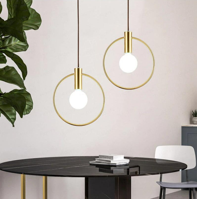 Moderne nordisk glass pendellamper