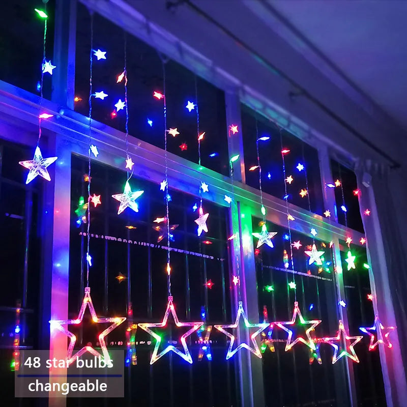 LED Star Garland - StarryGlow | Skanto