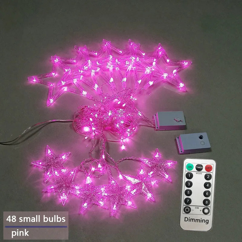 LED Star Garland - StarryGlow | Skanto