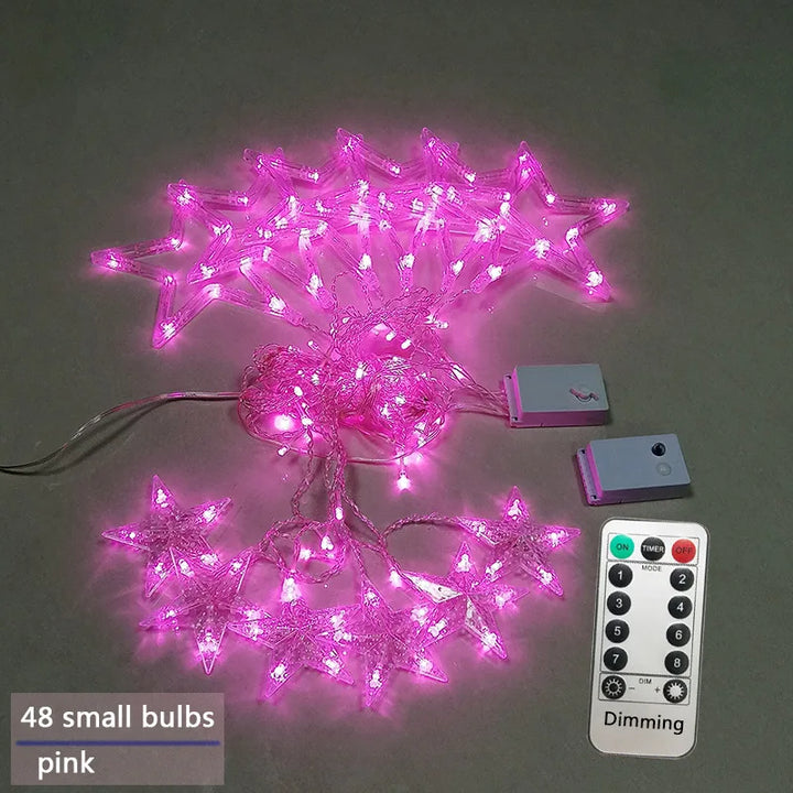LED Star Garland - StarryGlow | Skanto