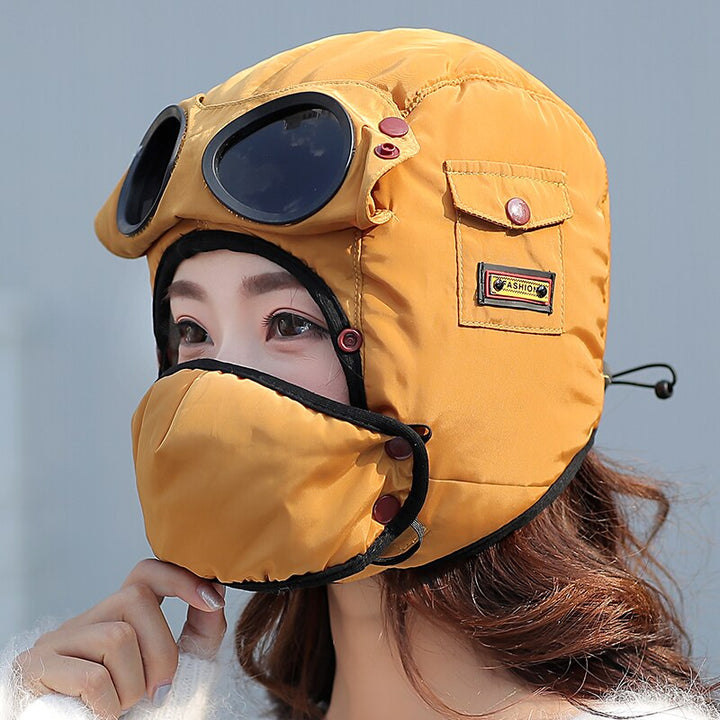 Skanto | Fullt Beskyttede Aviator Goggles Hatt