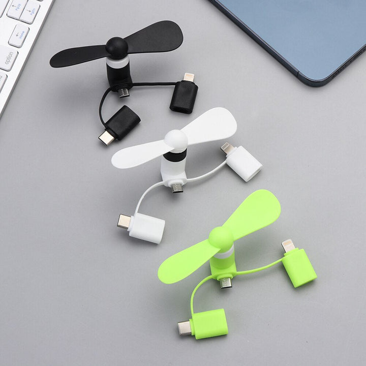 Skanto | Bærbar Mini Telefon USB Vifte