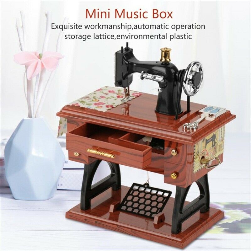Mini Craft Retro Symaskin Dekor | Skanto