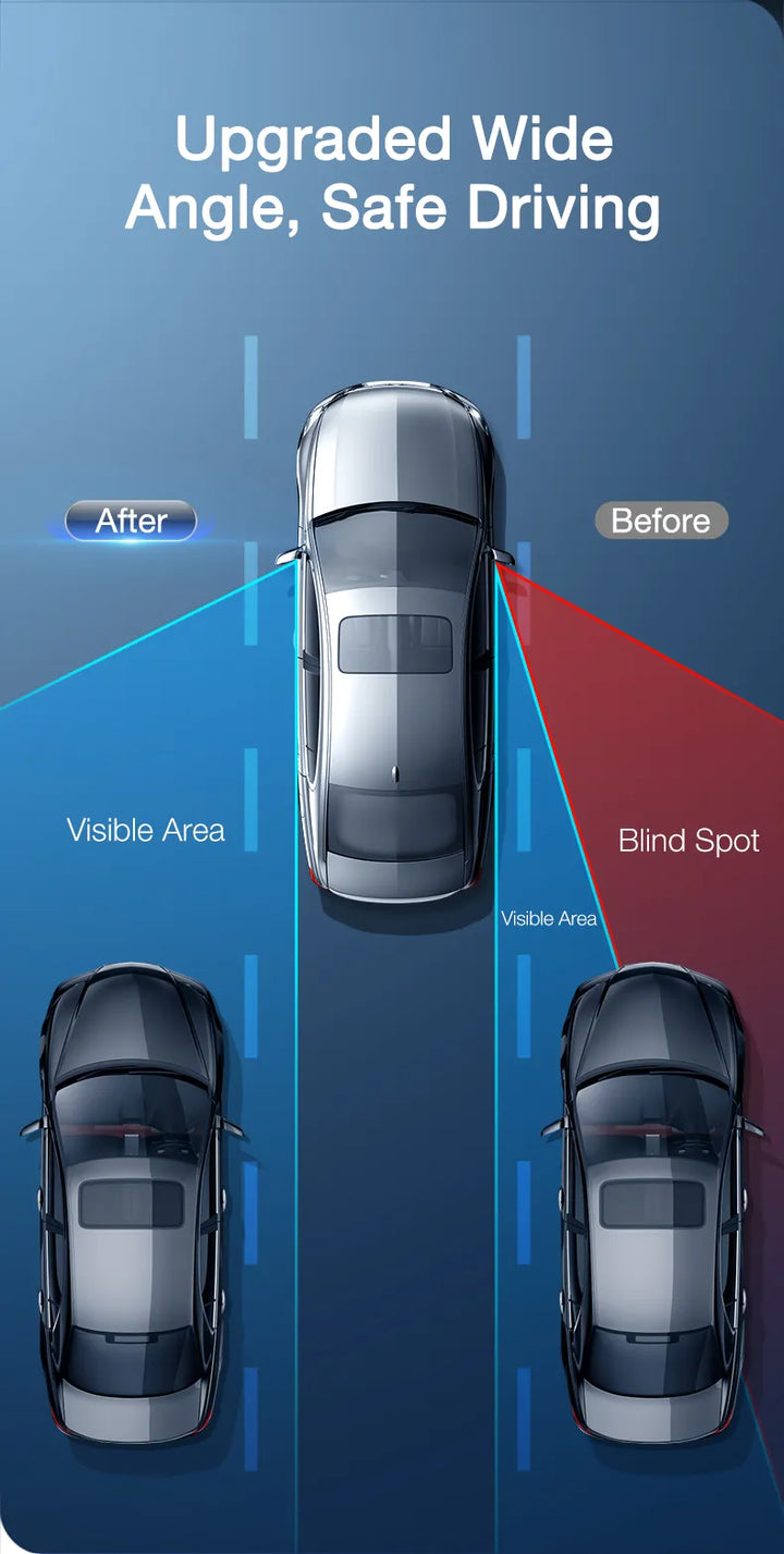 Skanto | Bil 360 Grad Bredvinkel Blind Spot Speil