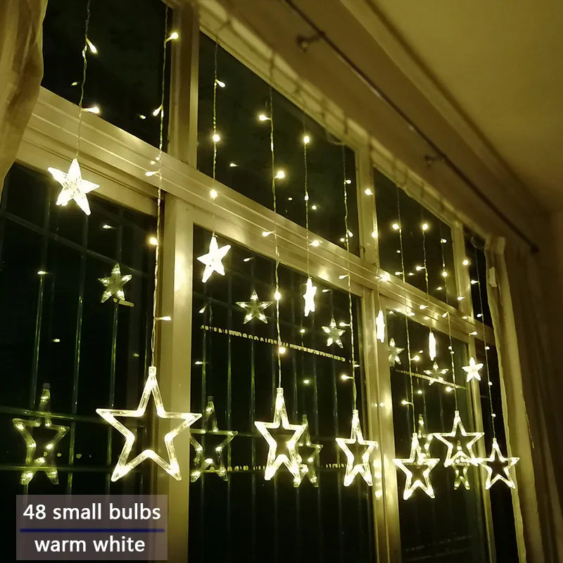 LED Star Garland - StarryGlow | Skanto