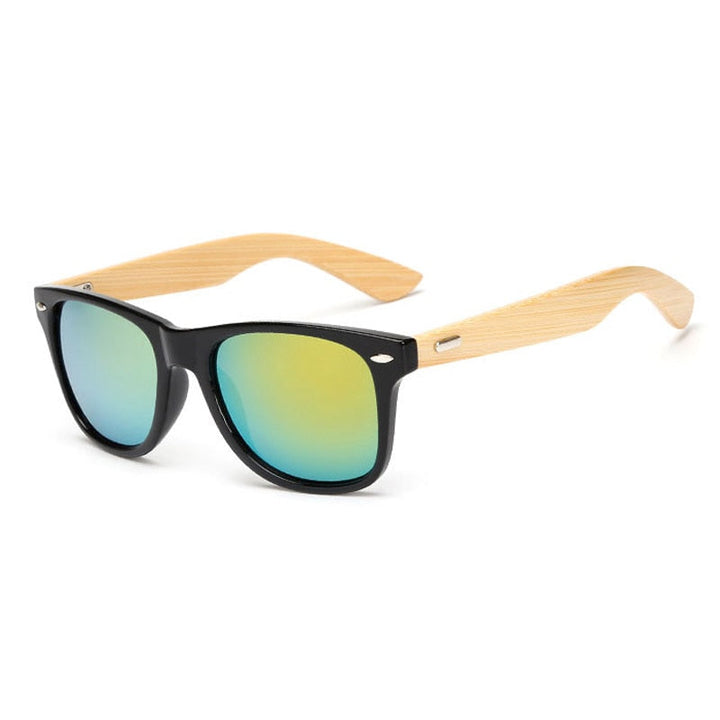 Skanto | Bamboo Retro Tre Solbriller