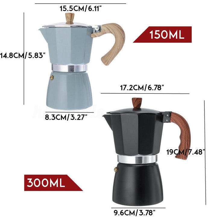 Italiensk stil pot espresso kaffekoker | Skanto