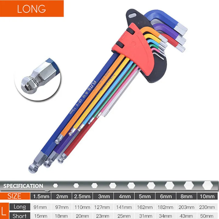 Allen Key Set 9-piece | Skanto