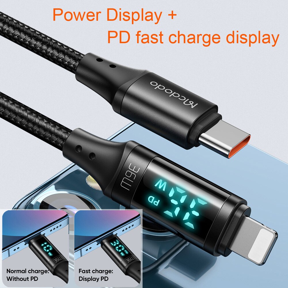 Skanto | Power Display Universal Hurtiglading Telefonkabel